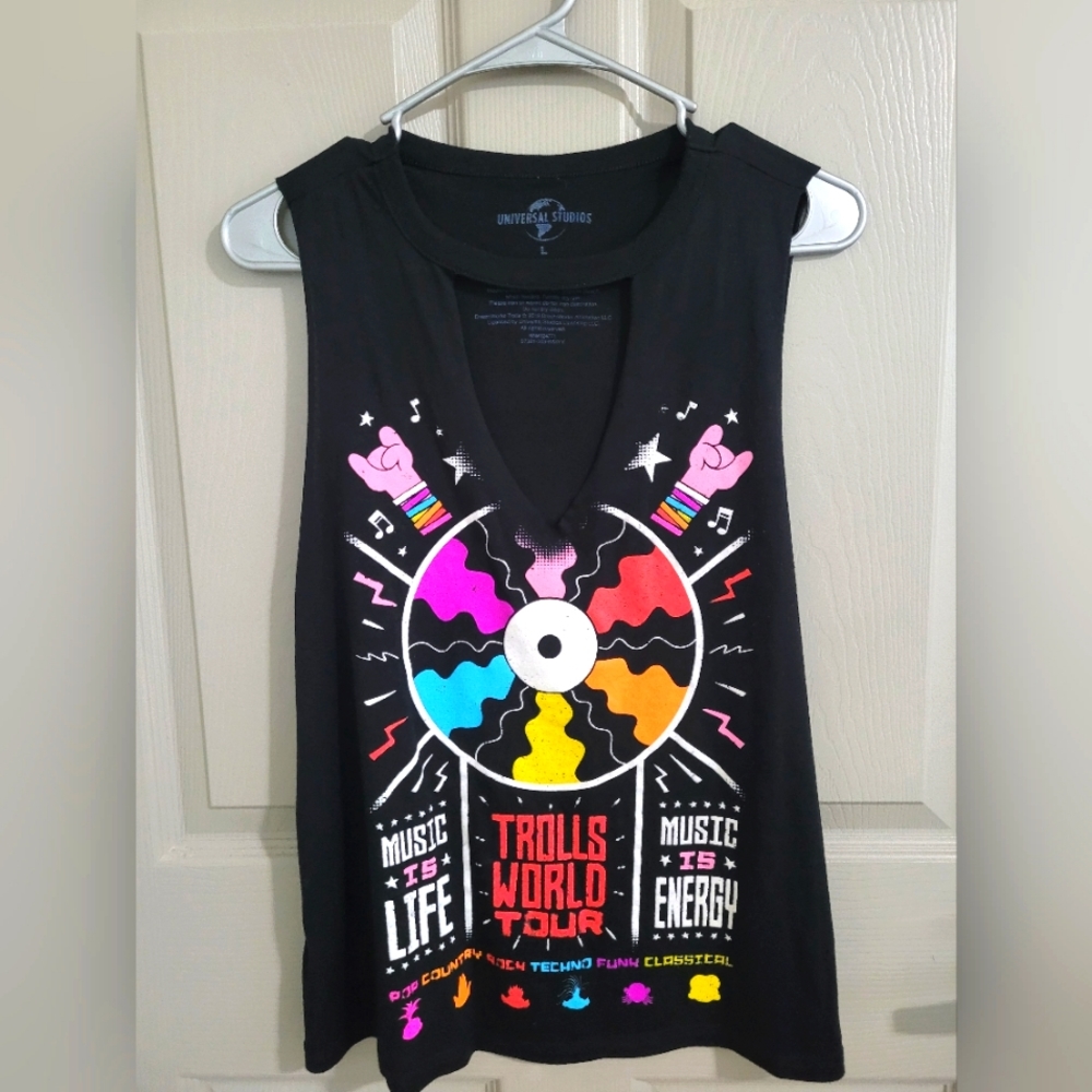 Sleeveless Trolls Top